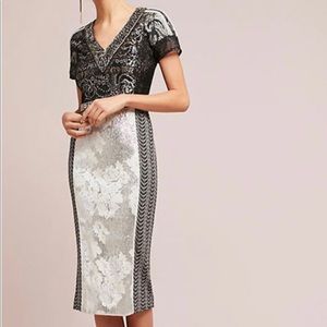 Anthropologie Byron Lars Sophie Column Dress